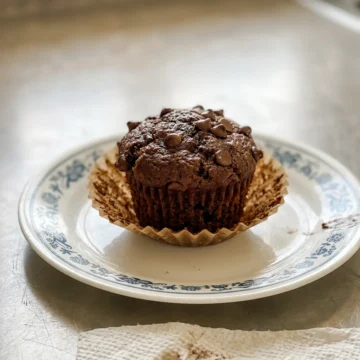 Air Fryer Chocolate Muffins