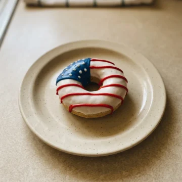 American Flag Donuts
