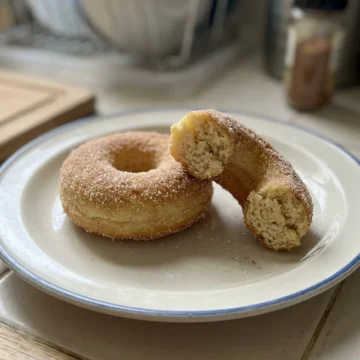 Baked Cinnamon Sugar Donuts