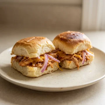 BBQ Chicken Sliders