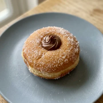 Bomboloni with Nutella