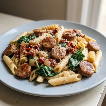 Creamy One-Pot Chicken Sausage Pasta