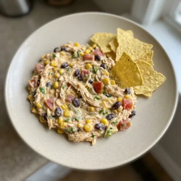 Chicken Taco Dip - No Bake Appetizer