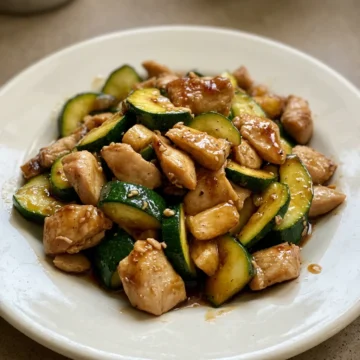 Chicken Zucchini Stir Fry
