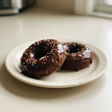 Chocolate Protein Donuts