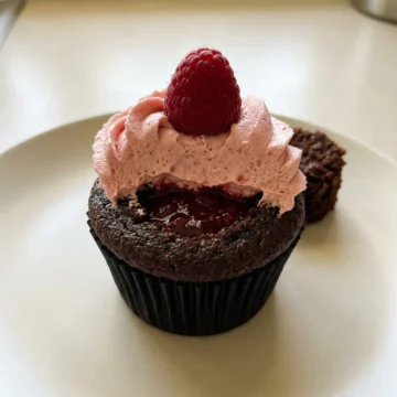 Chocolate Raspberry Cupcakes