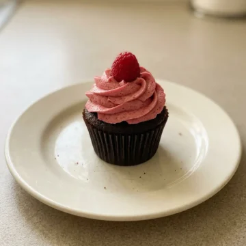 Chocolate Raspberry Cupcakes