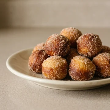 Cinnamon Sugar Donut Holes
