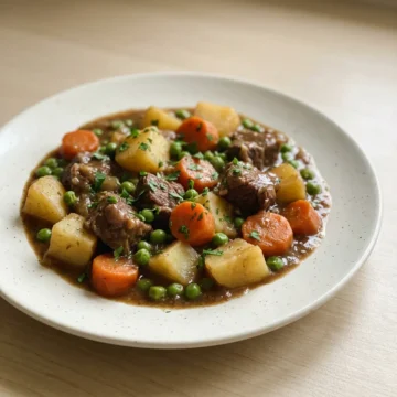 Crockpot Beef Stew: Rich and Hearty Comfort Dinner
