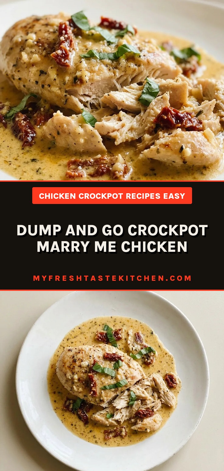 Top-down look at a creamy sauce with chicken breast, sun-dried tomatoes, and Parmesan cheese, garnished with oregano and thyme.