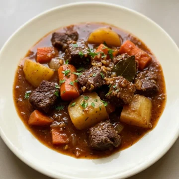 Easy Crockpot Beef Stew