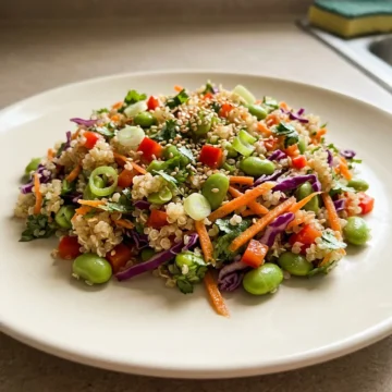 Quinoa Edamame Salad