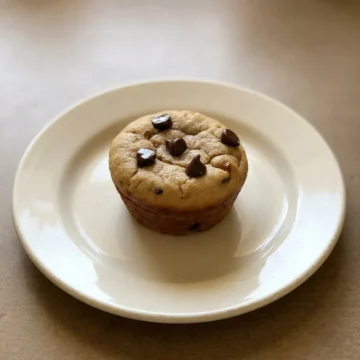 Flourless Peanut Butter Banana Muffins