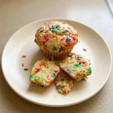 Funfetti Greek Yogurt Muffins