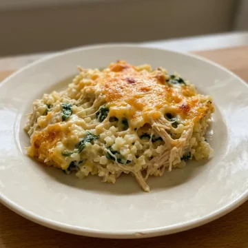 Healthy Chicken Cauliflower Casserole