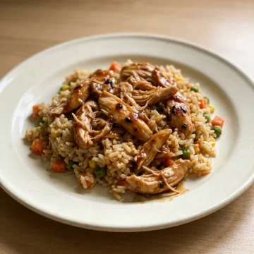One-Pan Bold Honey BBQ Chicken Rice