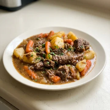 Instant Pot Beef Stew with Red Wine