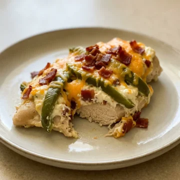 Jalapeño Popper Chicken Casserole