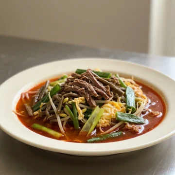 Yukgaejang (Korean Spicy Beef Stew)