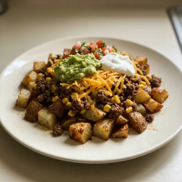 Loaded Potato Taco Bowl