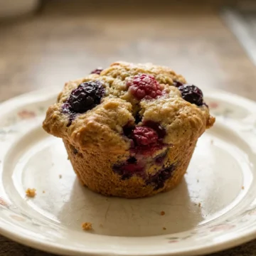 Mixed Berry Muffins with Frozen Berries