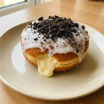Oreo Cheesecake Doughnuts