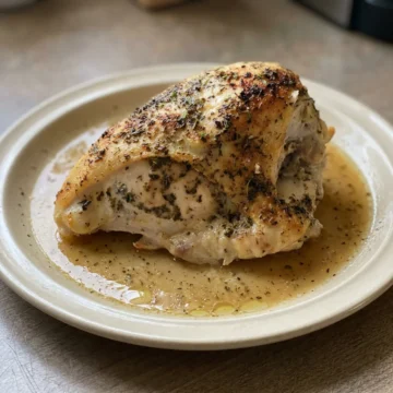 Oven Baked Bone In Chicken Breasts