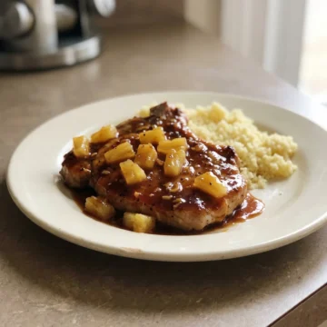 Pineapple Pork Chops Recipe