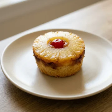 Pineapple Upside-Down Cupcakes
