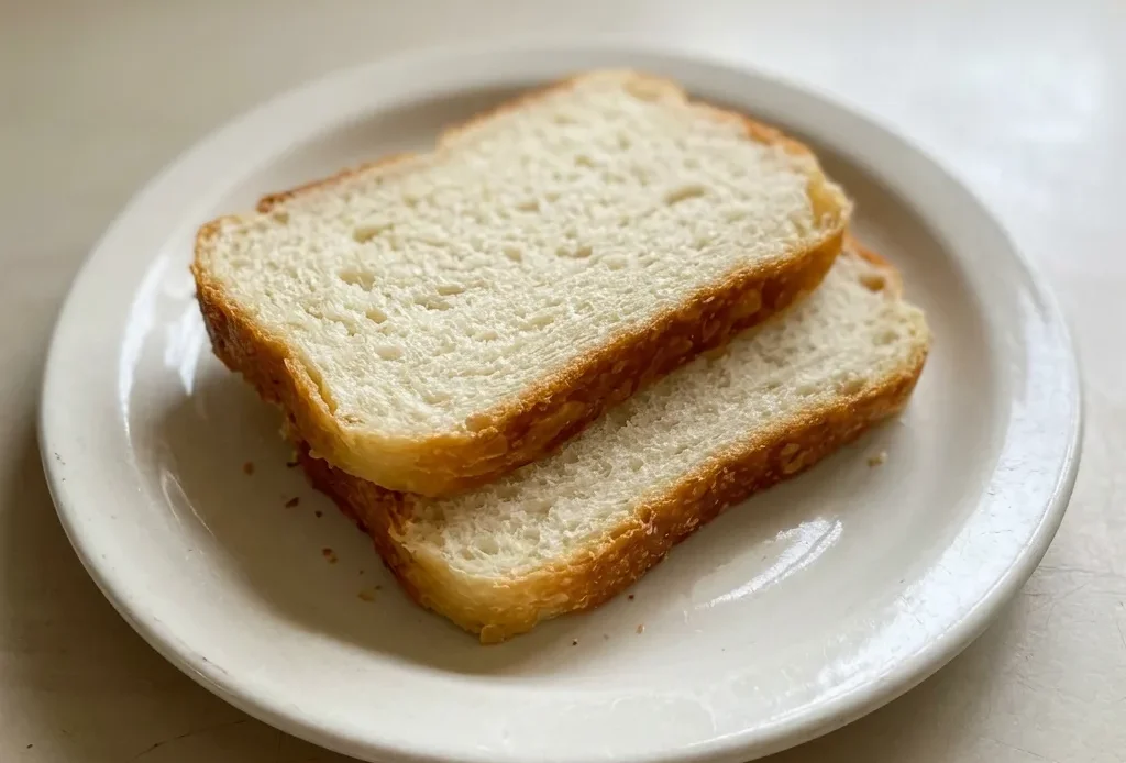 Looking down at a round loaf of sourdough bread with a golden-brown crust and a spiral scoring pattern.