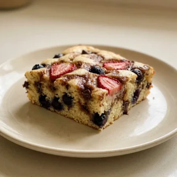 Sheet Pan Pancakes - Easter Brunch Recipe