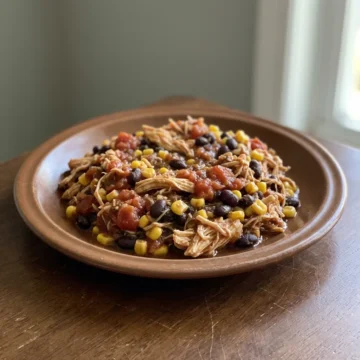 Slow Cooker Dump Chicken Taco Dinner