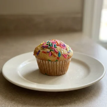Sprinkle Birthday Cake Muffins