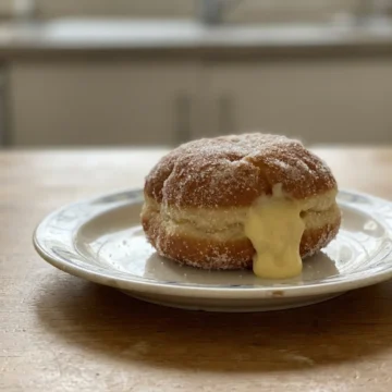 Vanilla Custard Doughnuts