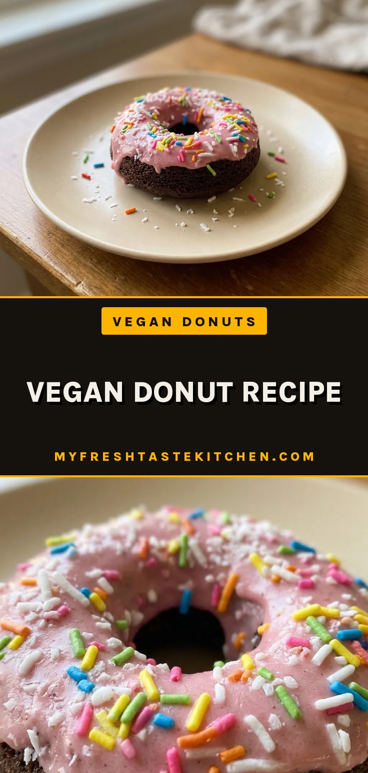 A batch of baked vegan donuts with white glaze, made with applesauce, coconut oil, and non-dairy milk.