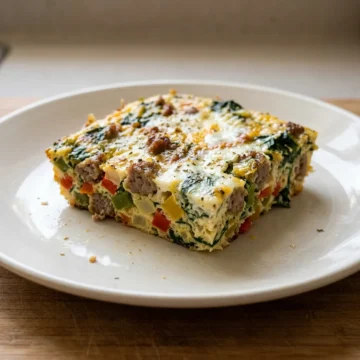 Sausage and Egg Whole30 Breakfast Casserole