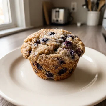Brown Sugar Blueberry Muffins