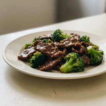 Chinese Beef and Broccoli