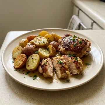 One-Pan Cowboy Garlic Chicken & Potatoes