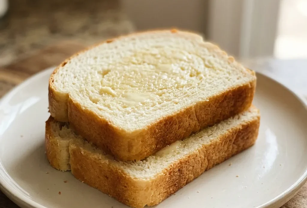 Top-down look at a round loaf with a golden crust, scored with a cross pattern, drizzled with honey and sprinkled with salt flakes.