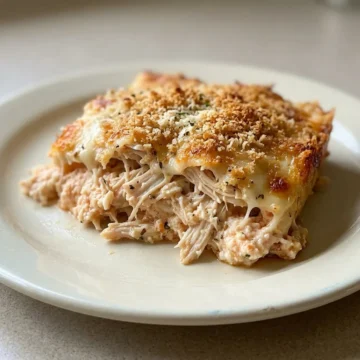 High Protein Chicken Parmesan Casserole
