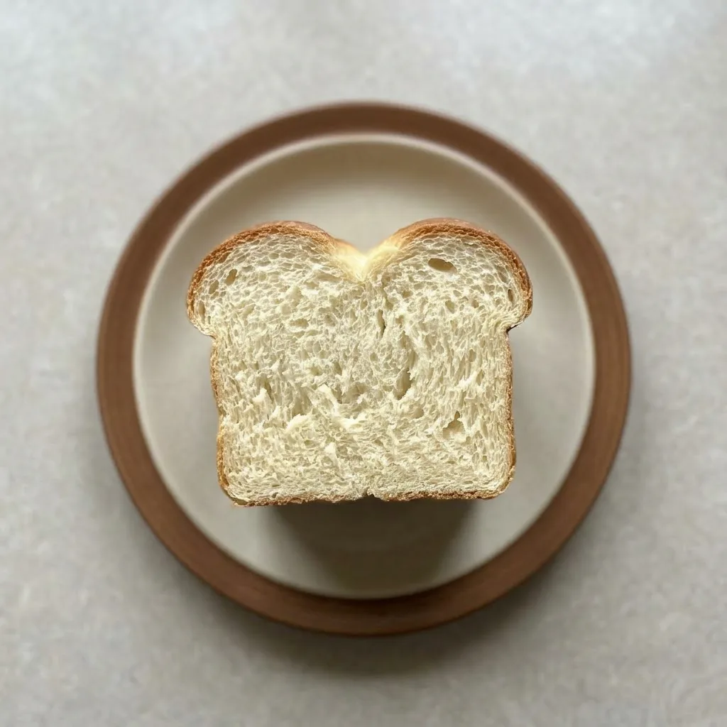 Ready to serve: a whole milk bread loaf with a smooth, lightly browned top, placed on a cutting board.