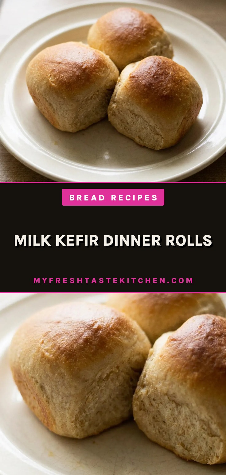 Looking down at six golden-brown dinner rolls arranged in a circle, each topped with a light honey glaze.