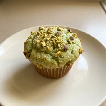 Pistachio Muffins Recipe With Pudding