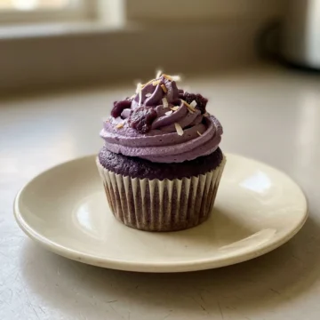Ube Cupcakes