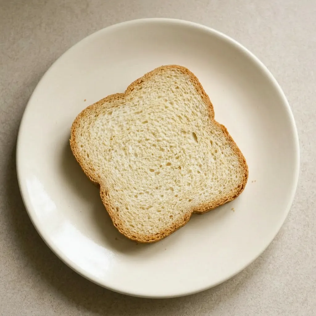 A serving of sliced bread on a cutting board, crust browned and interior soft.
