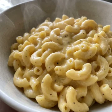 Creamy Stovetop Mac and Cheese with Cheddar and Gruyere
