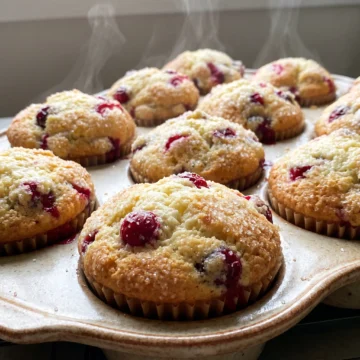 Fresh Cranberry Muffins
