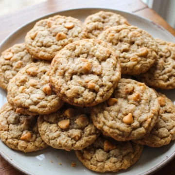 Oatmeal Scotchies with Butterscotch Chips